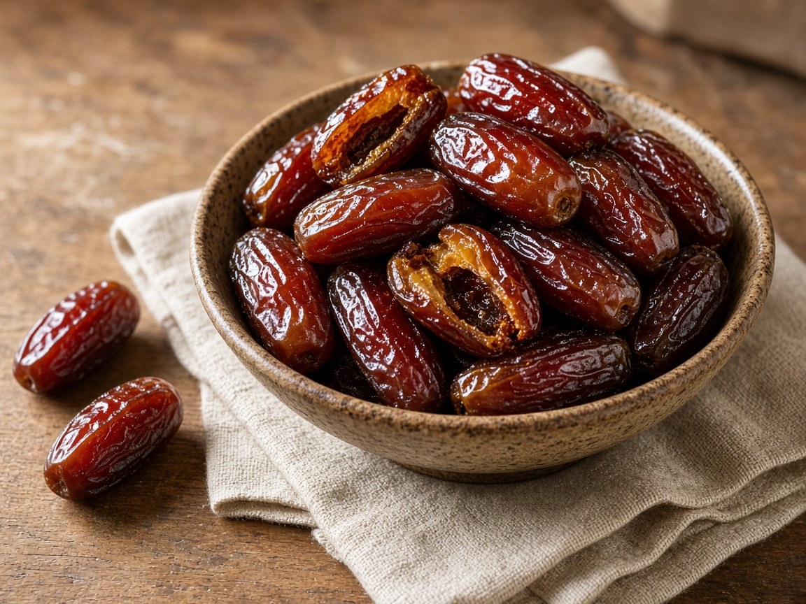 Dátiles secos — alternativa dulce natural en las recetas